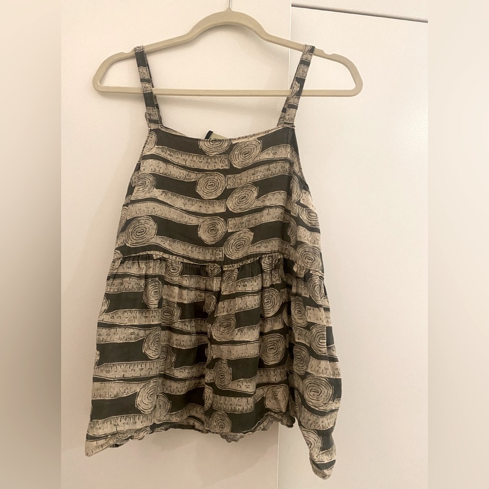 Rachel Comey Linen Printed Top. Great condition.